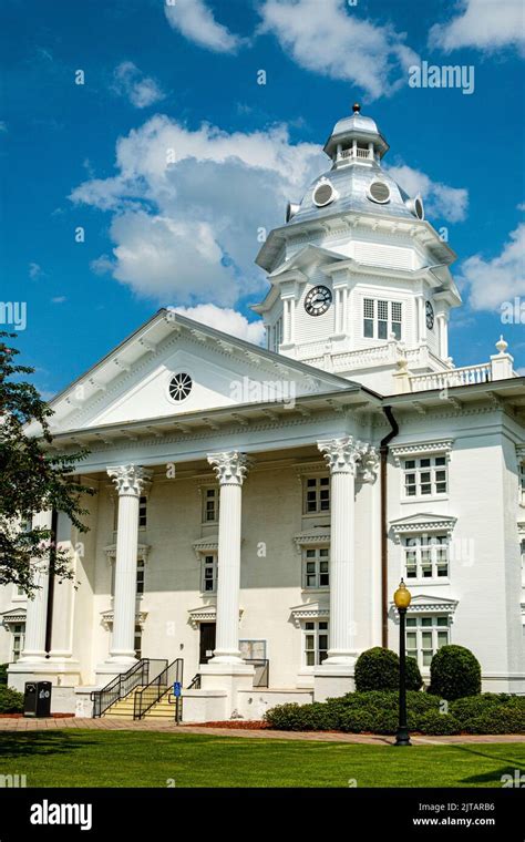 Colquitt County Courthouse, Courthouse Square, Moultrie, Georgia Stock ...