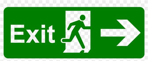 Exit Sign Clip Art