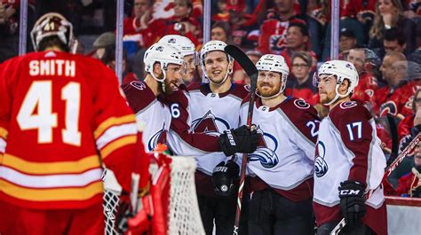 NHL playoffs: Avalanche bounce Flames in first round