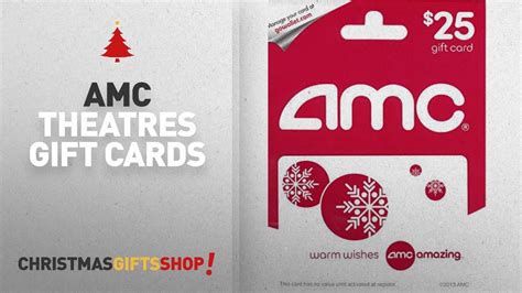 AMC Theatres Gift Cards Ideas: AMC Theatre Holiday Gift Card $25 - YouTube