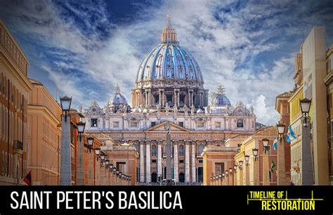 Timeline of restoration: Saint Peter's Basilica - RTF