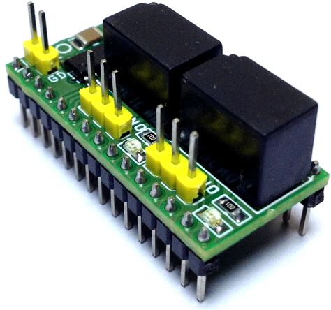 2 Channel Relay Shield for Arduino Nano - Electronics-Lab.com