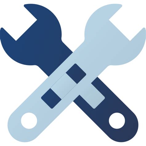 Cross Wrench Generic color fill icon