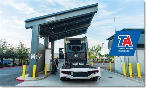 Nikola Energy And Travelcenters Of America To Deploy Hydrogen Fueling Infrastructure