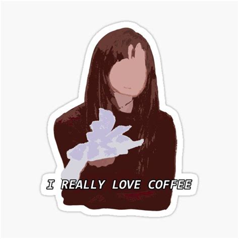 i really love coffee sticker