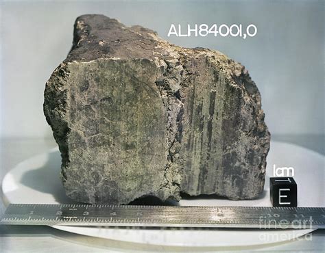 Martian Meteorite Alh 84001 by Nasa/jsc/science Photo Library