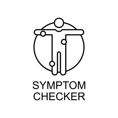 symptom checker line vector icon 22761408 Vector Art at Vecteezy