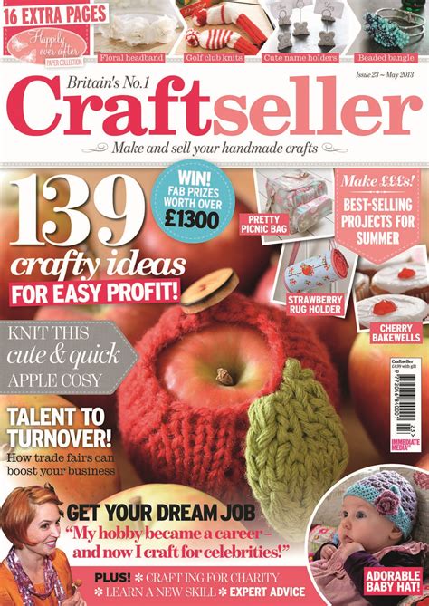 Craftseller Magazine issue 23 – packed with copyright-free projects and advice for those who ...