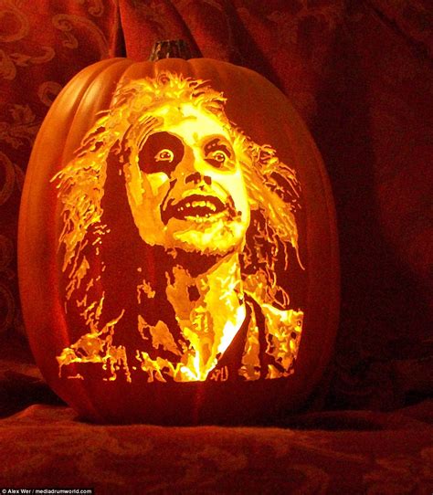 Pumpkin Carving Ideas Beetlejuice | Home Decorations Ideas