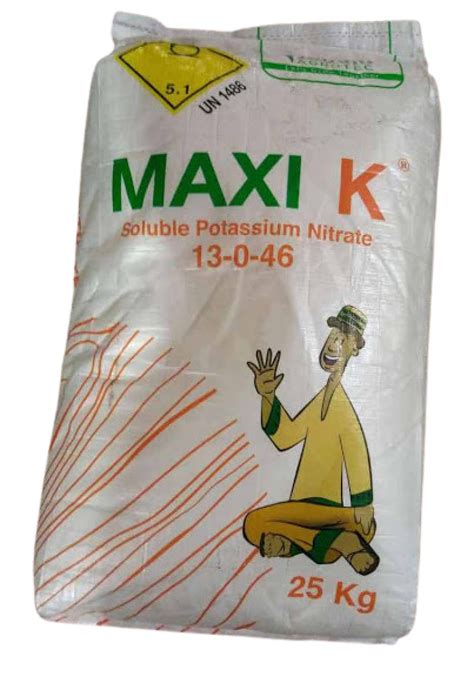 Maxi K Fertilizer (Potassium Nitrate | 25kg) - HTS Farms