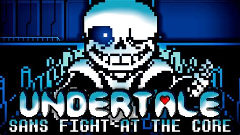 Undertale Pacifist Core Sans Fight {All ways} - YouTube