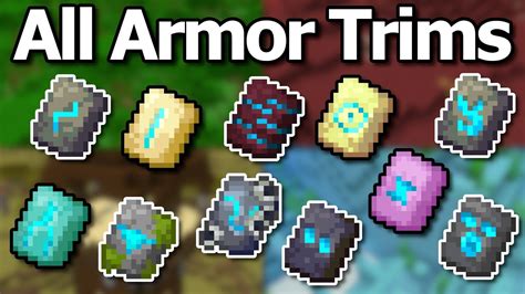 How To Get Every Armor Trim in Minecraft 1.20 - YouTube