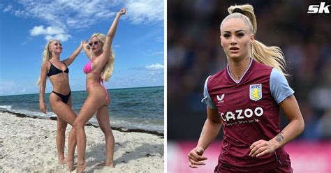 Aston Villa star Alisha Lehmann flaunts bikini body alongside Real ...