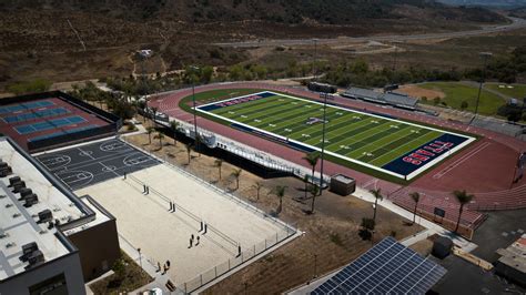 Tesoro High upgrades football field, volleyball court, and more - CUSD ...