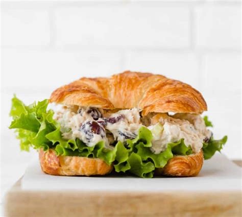 Chicken Salad Sandwich Recipe (with cashews) — Salt & Baker