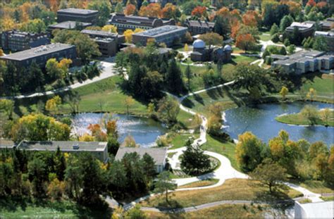 Aerial photo of campus | Campus Photos | Carleton College