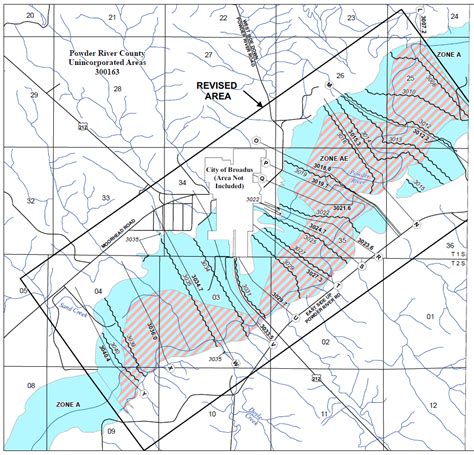 Montana Flood Zones Map