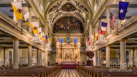 Interior of St. Louis Cathedral Photograph by Jerry Fornarotto - Fine ...