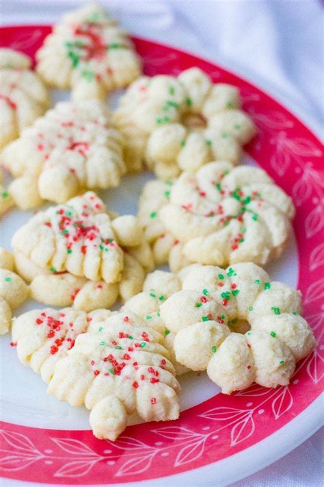 Old Fashioned Classic Spritz Cookies - The Kitchen Magpie