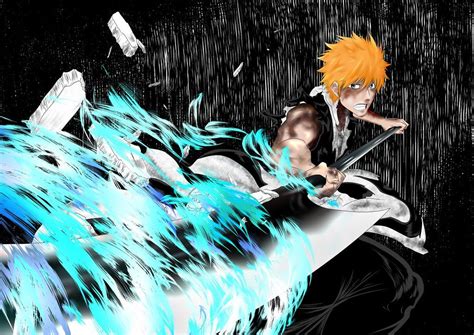 Ichigo Final Form Vs Yhwach Ichigo attacks but yhwach mentions that he ...