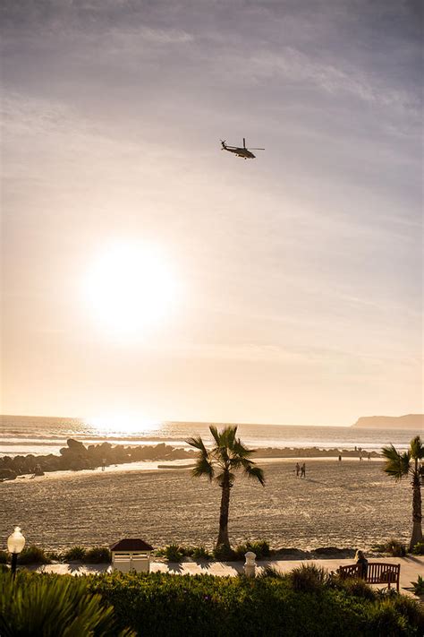 Sunset on Coronado Beach, California, USA Photograph by Anna ...