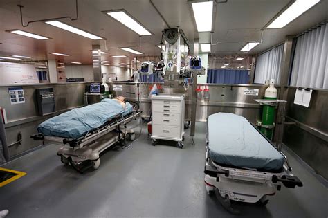 A look inside the US Navy hospital ship USNS Comfort