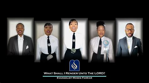 What Shall I Render Unto the LORD? (a cappella) - YouTube