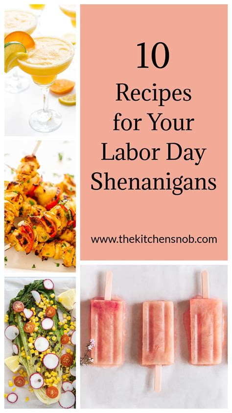 10 Recipes for Your Labor Day Party Shenanigans ~ The Kitchen Snob