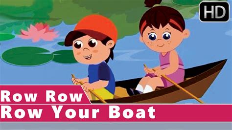 Row Row Row Your Boat | Kids Nursery Rhymes - YouTube
