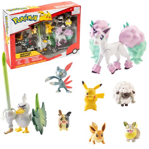 Buy Pokemon Battle Figures Multipack Of 8, Pkw0185 Online at desertcart ...