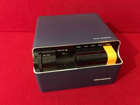 The Rockford Files Ansafone Dictaphone 660 Tv Prop Answering Machine With Box | #1835127502