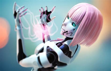 946 Robot Girl Wallpaper Hd Pics - MyWeb