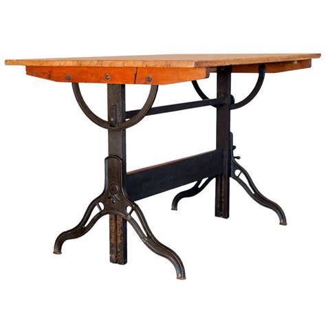 Vintage Drafting Table by Hamilton at 1stdibs