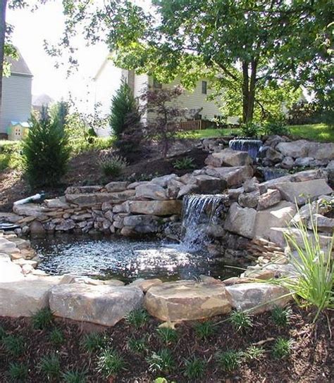 46 Front Yard Pond Ideas : Garden Design