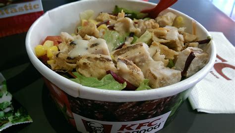 Homey Num Num – KFC Grilled chicken salad