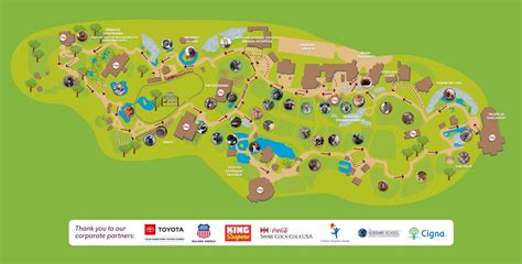 Map - Denver Zoo