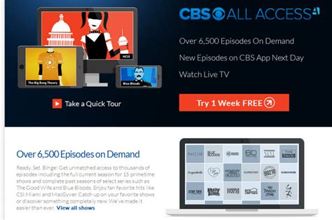 Watch CBS All Access Outside the US - Smart DNS Fan