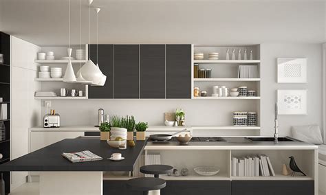 Gray And White Kitchen Decorating Ideas - Leadersrooms