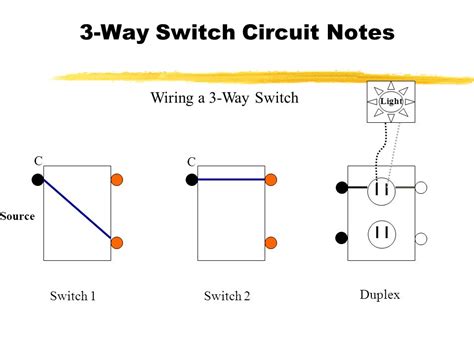 Schematic 3 Way Switch Wiring Diagram - Circuit Diagram