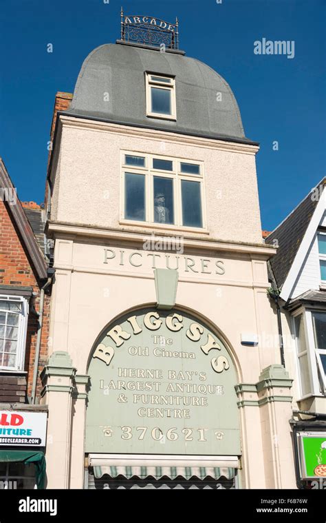 The Old Cinema (Briggsys Antiques) building, High Street, Herne Bay ...