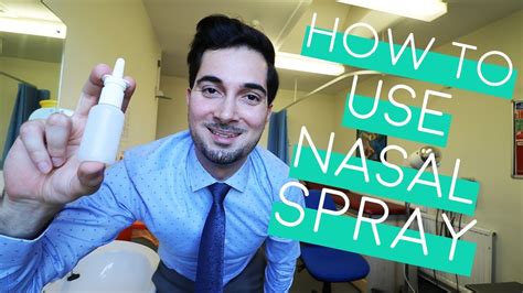 How To Use Nasal Spray | How To Use Nasal Spray Properly | Nasal Spray Technique (2018) - YouTube