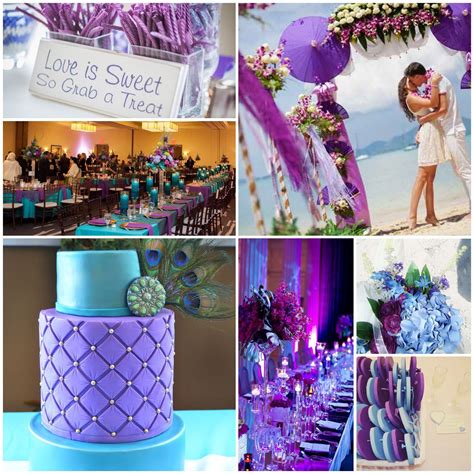 Light Blue and purple wedding | Dresses Images 2022