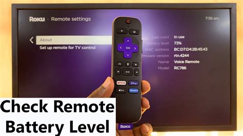 How To Check Battery Level On Roku TV Remote - YouTube