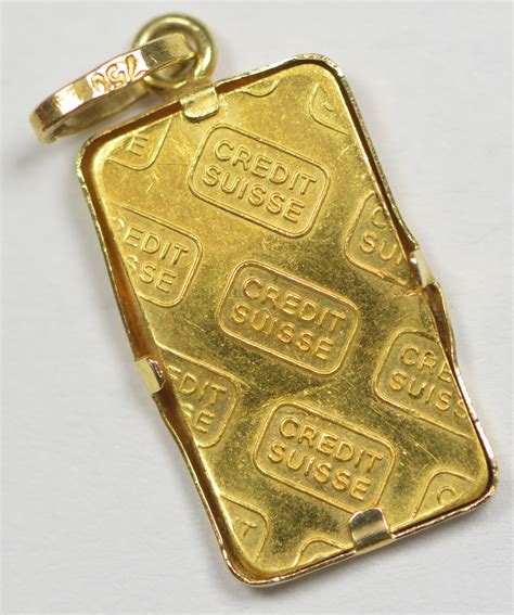 1 Gram Gold Bar in Bezel | Property Room