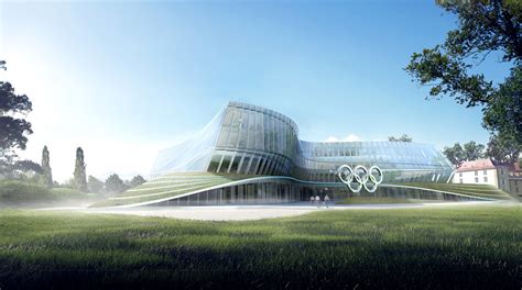 Images Released of 3XN's Olympic Headquarters in Lausanne | ArchDaily