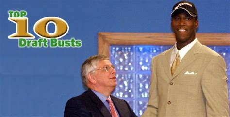 Top 10 Biggest NBA Draft Busts - The Hoop Doctors