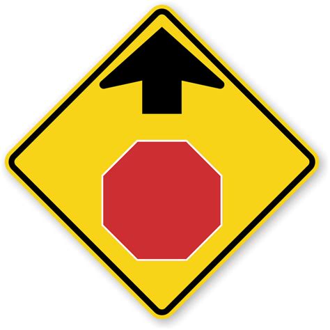 Traffic Light Ahead Sign - ClipArt Best