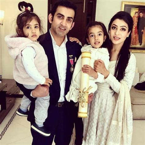 Gautam Gambhir Family