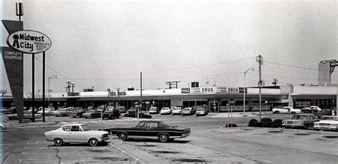 Midwest City Oklahoma 1968 | Midwest city, Street scenes, City