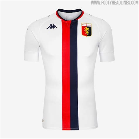 Genoa 20-21 Home & Away Kits Released - Footy Headlines